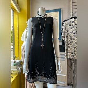 *SOLD* 90s Vintage Dress Byer Too Little Black Dress Mini Shift